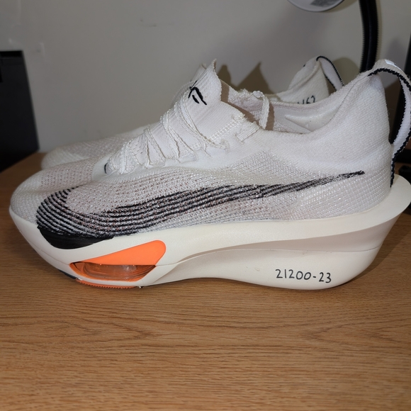 Nike White and Black Athletic Shoes